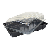 Nutley's Clear Plastic Full Size Seed Propagator Lid and Seed Tray With or Without Holes