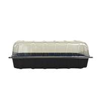 Nutley's Clear Plastic Full Size Seed Propagator Lid and Seed Tray With or Without Holes