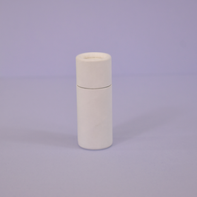 Load image into Gallery viewer, Nutley&#39;s 15ml Plastic Free White Cardboard Cosmetic Tube

