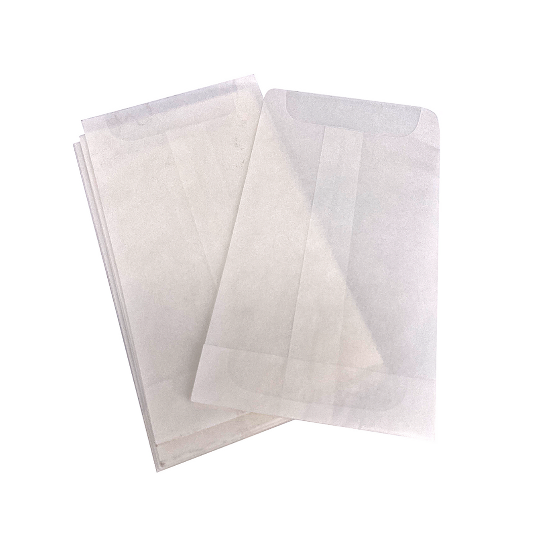 Biodegradable Glassine bags 117 x 17mm