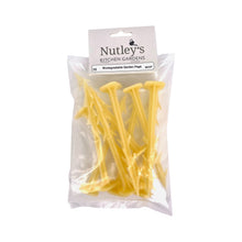 Load image into Gallery viewer, Nutley&#39;s Pack of 10 Biodegradable Fabric Pegs
