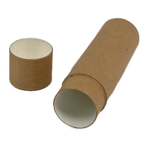 Nutley's Cardboard Lip Balm Tubes Biodegradable Organic Natural Recyclable 1oz 28ml