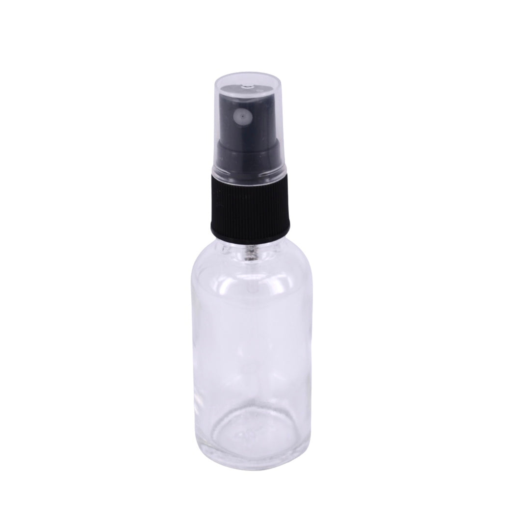 Nutley's 30ml Clear Glass Bottles with Spray Lids