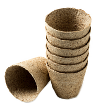 Load image into Gallery viewer, Nutley’s 8cm Round Jiffy Peat-Free Fibre Plant Pot
