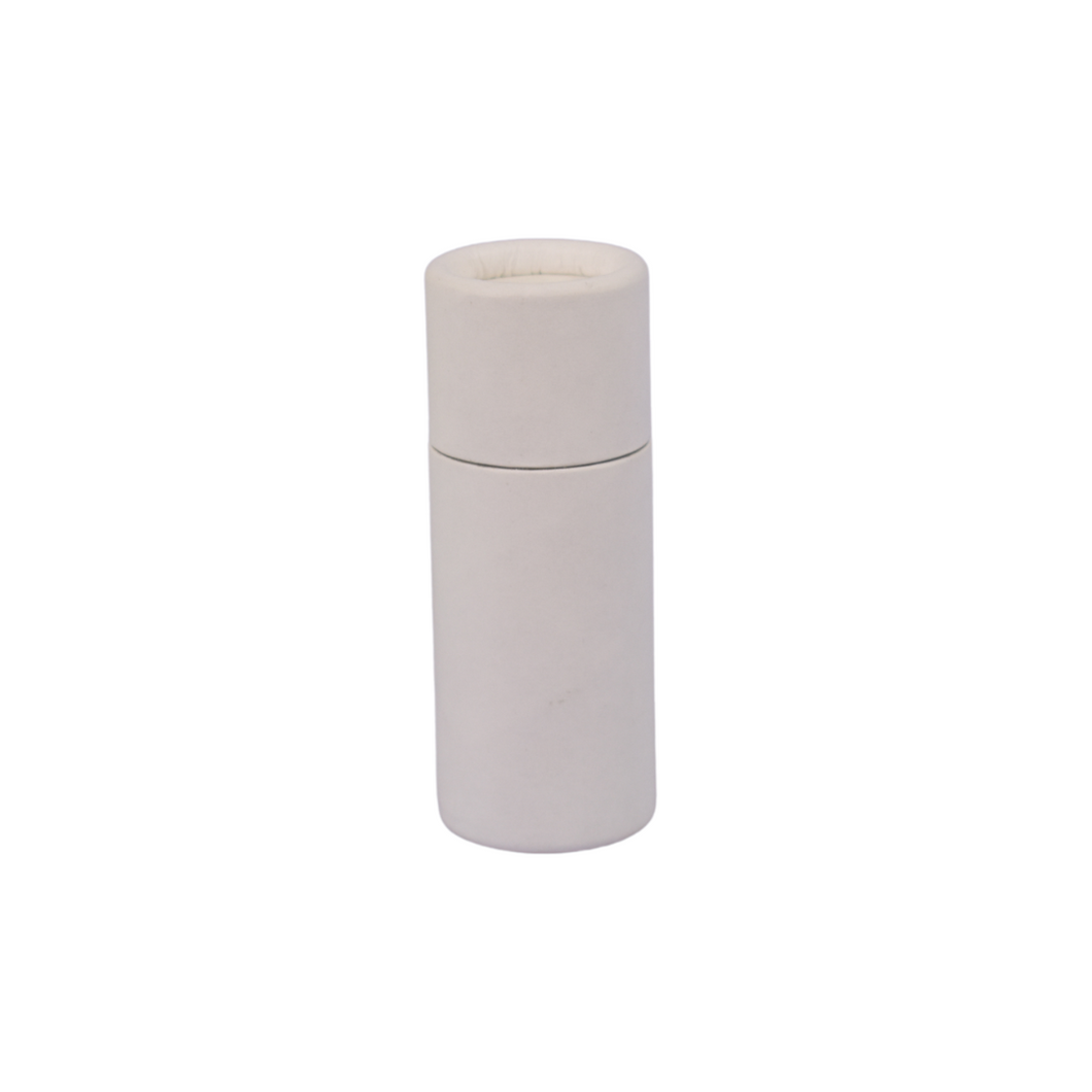 Nutley's 15ml Plastic Free White Cardboard Cosmetic Tube