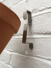 Load image into Gallery viewer, 	Nutley&#39;s hidden hanging wall bracket for pots herbs flowers vertical plants
