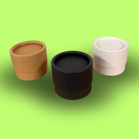 Nutley's 50ml Cardboard Cosmetics Pots: Three Colours