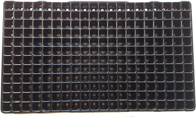 Nutley's 240-Cell Modiform Plug Tray For Planting Seeds and Seedlings, Strong Reusable (Pack of 2)