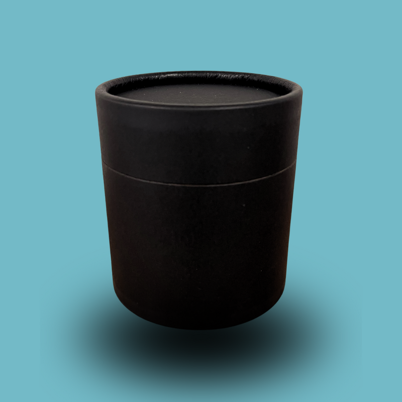 Nutley's 500ml* Black Plastic Free Cardboard Cosmetics Pot