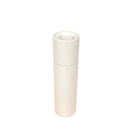 Nutley's 28ml Plastic Free White Cardboard Cosmetics Tube