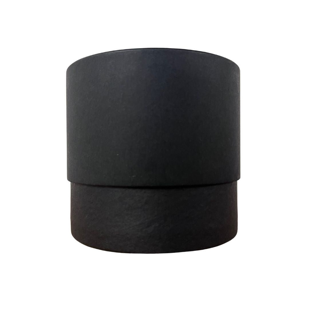 Nutley's 200ml* Plastic Free Cardboard Cosmetics Pot - Black or Brown