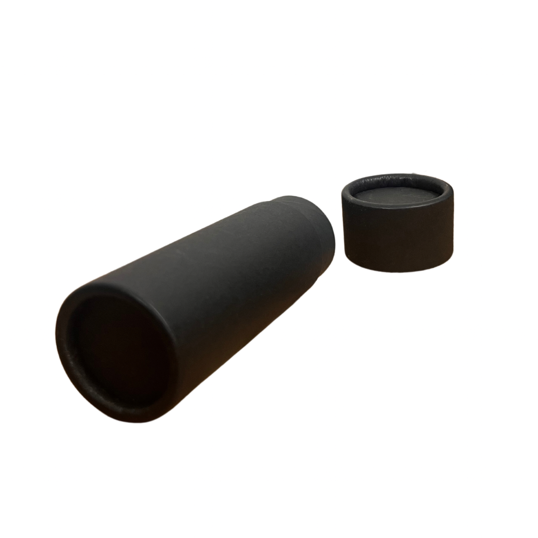 Nutley's 100ml* Plastic Free Black Cardboard Deodorant Tube