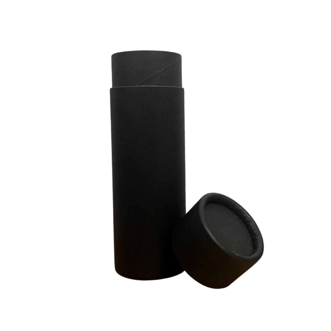 Nutley's 100ml* Plastic Free Black Cardboard Deodorant Tube