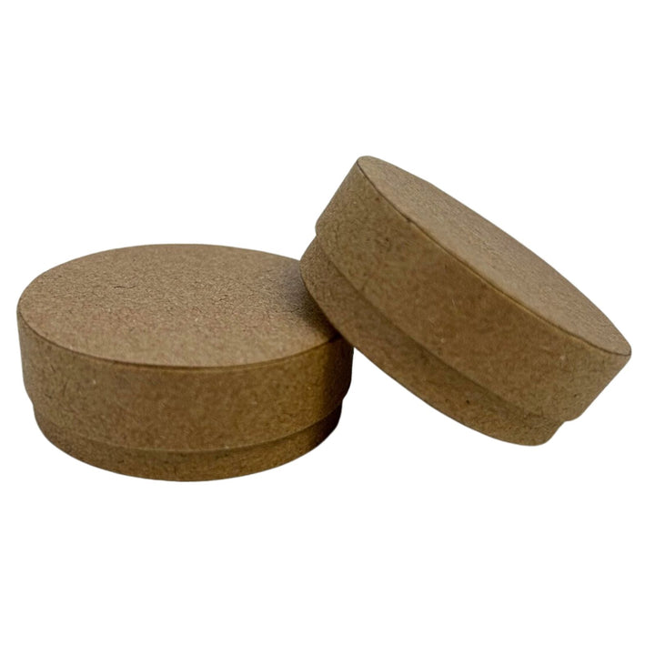 Nutley's 8.5ml Plastic Free Shallow Cardboard Lip Balm Pot