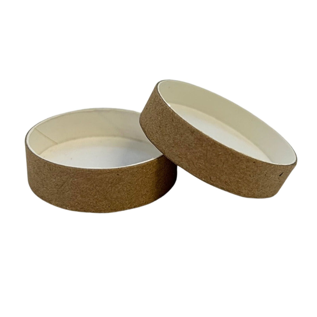 Nutley's 8.5ml Plastic Free Shallow Cardboard Lip Balm Pot