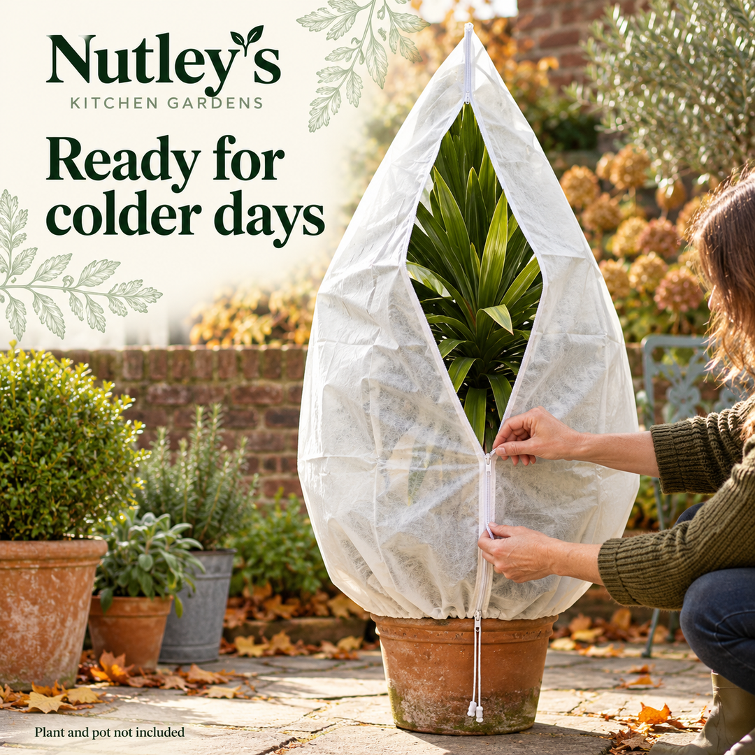 Nutley's Zipped Plant Frost Protection Jackets - 50gsm