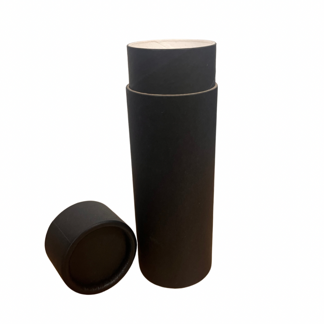 Nutley's 100ml* Plastic Free Black Cardboard Deodorant Tube