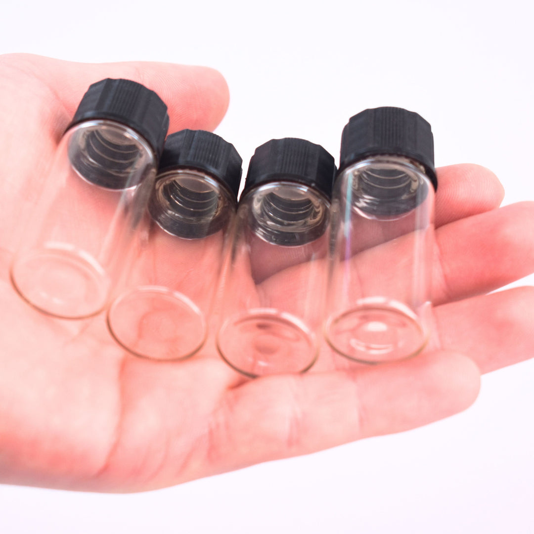 Nutley's 10ml Essential Oil Clear Glass Bottles Beauty Oil