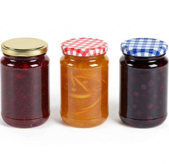 Nutley's 370ml, 1lb Jam Jars with Twist Off Lids