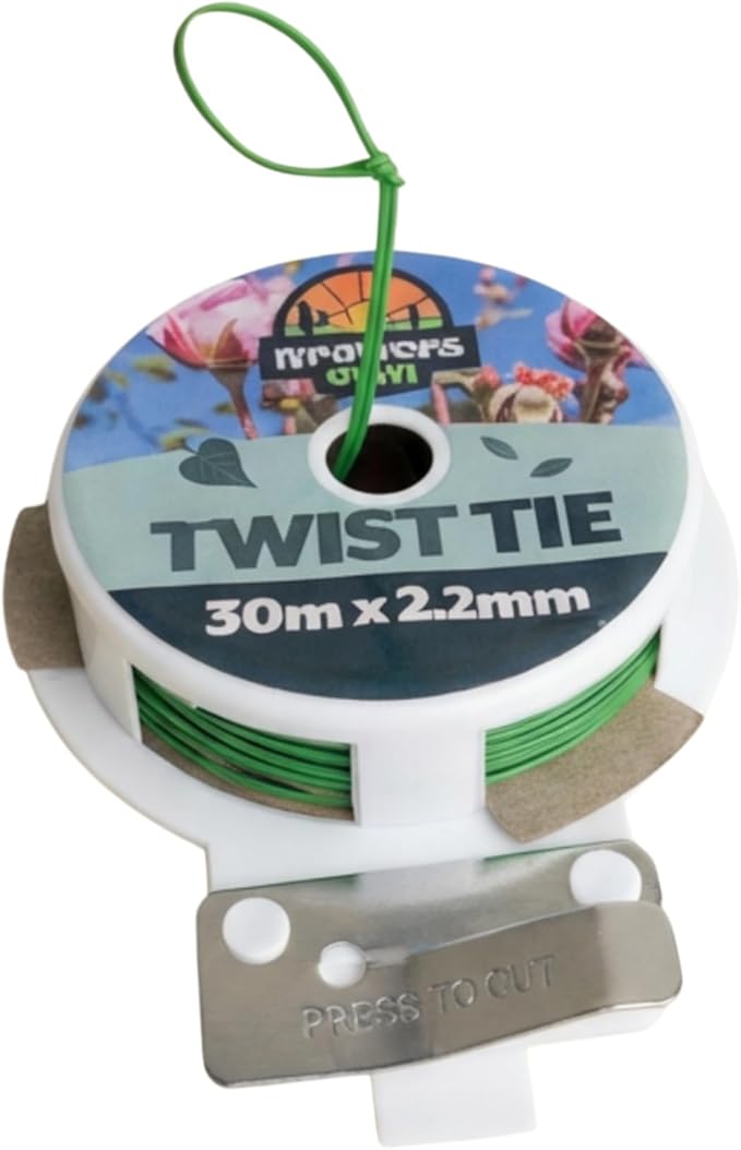 Nutley's 2.2 mm x 30 m Garden Twist Tie with Built-In Cutter