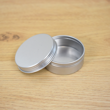 Load image into Gallery viewer, Nutley&#39;s 25ml Aluminium Screw Top Lip Balm Tins
