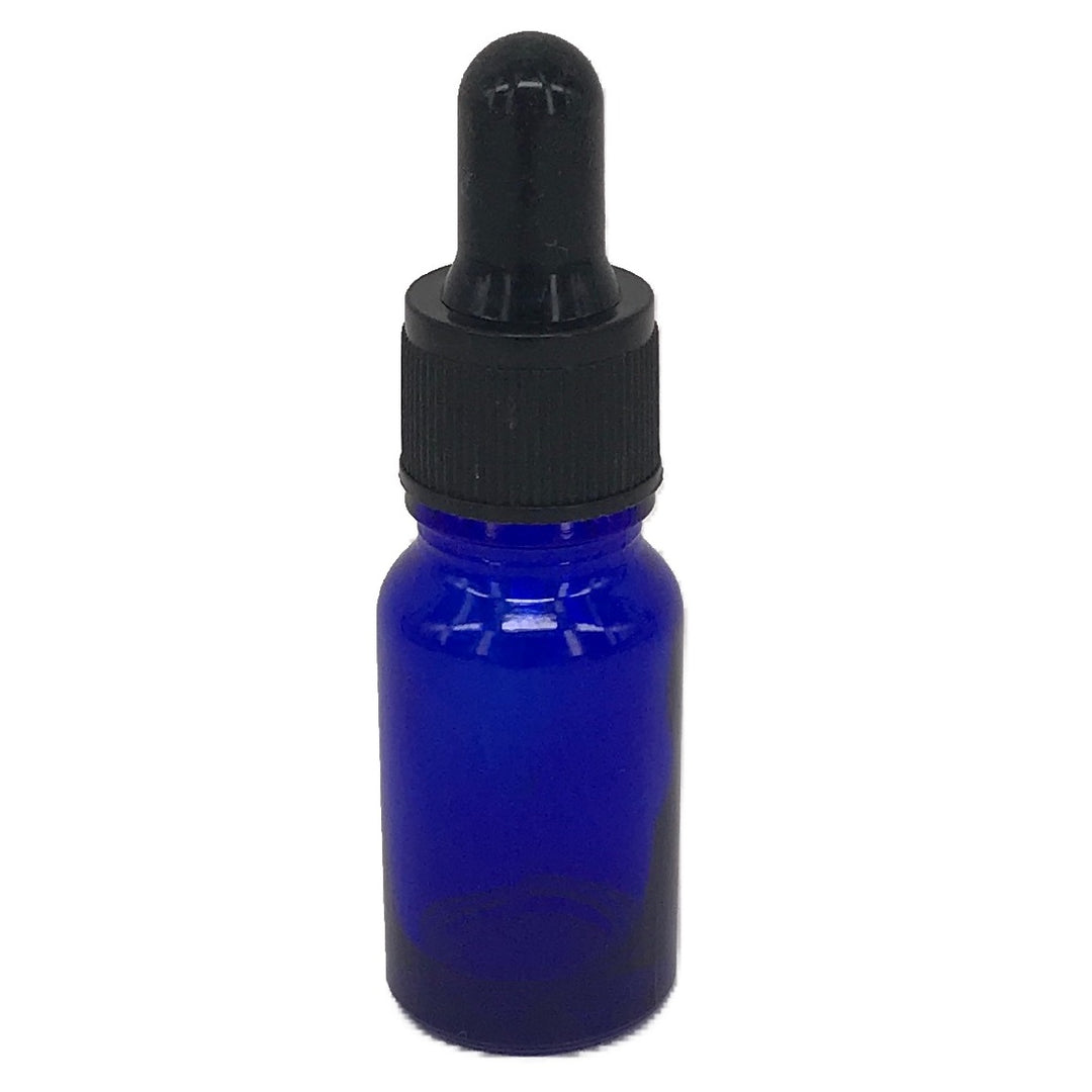 Nutley's 10ml Cobalt Blue Glass Dropper Bottle Oils Perfumes Pipettes Vials