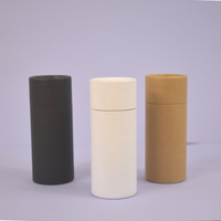 Nutley's 70ml Plastic Free White Cardboard Deodorant Tubes