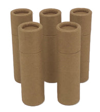 Load image into Gallery viewer, Nutley&#39;s Cardboard Lip Balm Lipstick Tubes Biodegradable Natural Recyclable 1/2 oz 14ml
