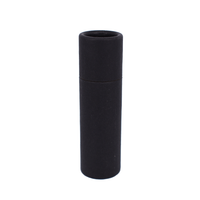 Nutley's 14ml Plastic Free Black Cardboard Cosmetics Tube