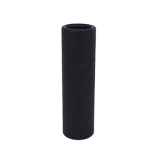 Load image into Gallery viewer, Nutley&#39;s 14ml Plastic Free Black Cardboard Cosmetics Tube

