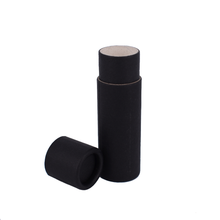 Load image into Gallery viewer, Nutley&#39;s 14ml Plastic Free Black Cardboard Cosmetics Tube
