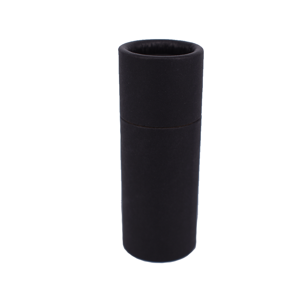 Nutley's 15ml Plastic Free Black Cardboard Cosmetic Tube