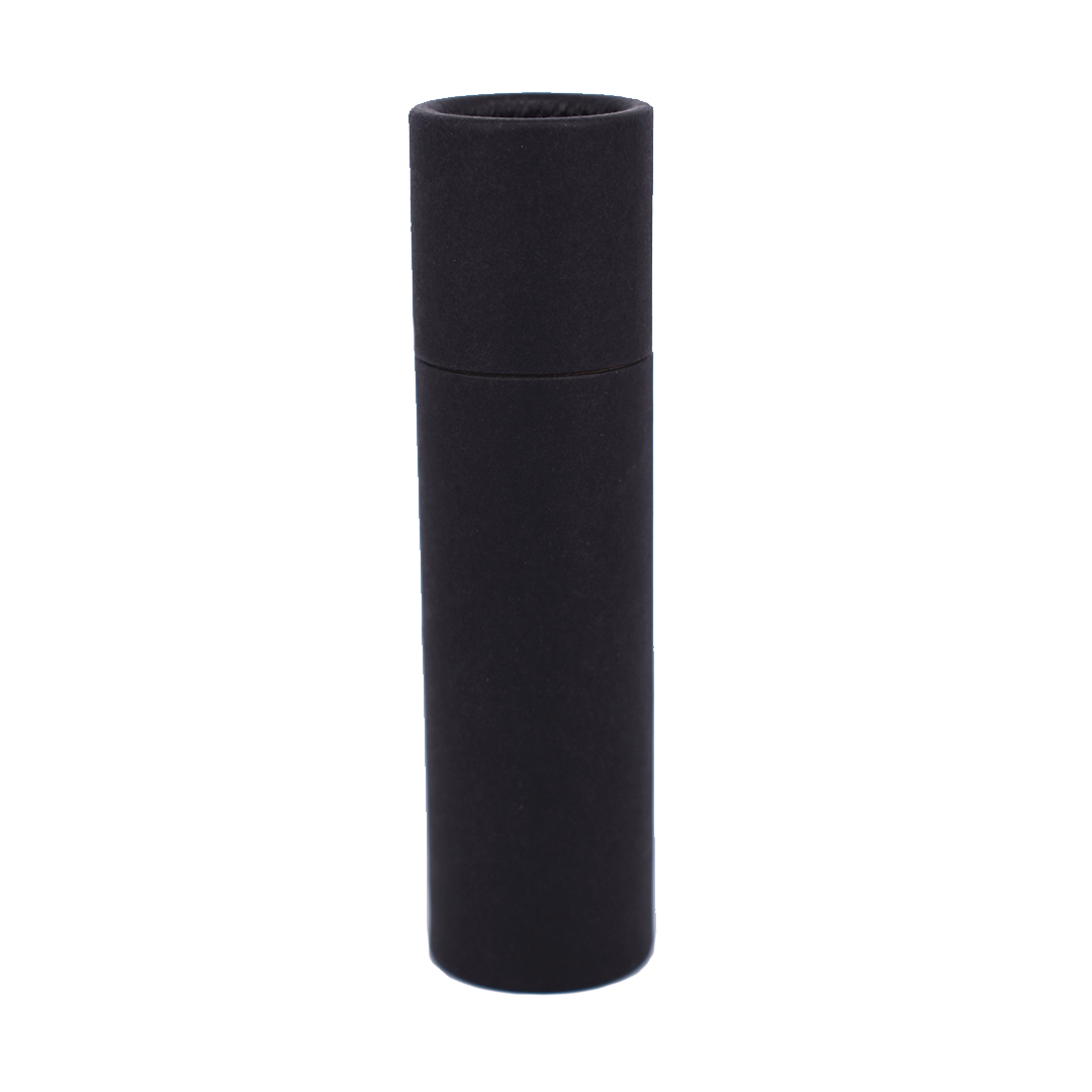 Nutley's 28ml Plastic Free Black Cardboard Cosmetics Tube