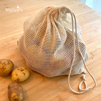 Nutley's Large Cotton Vegetable Mesh Bag