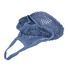 Load image into Gallery viewer, Nutley&#39;s Blue Short Handled String Bag
