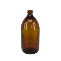 Nutley's 1 Litre Amber Glass Spray Bottle