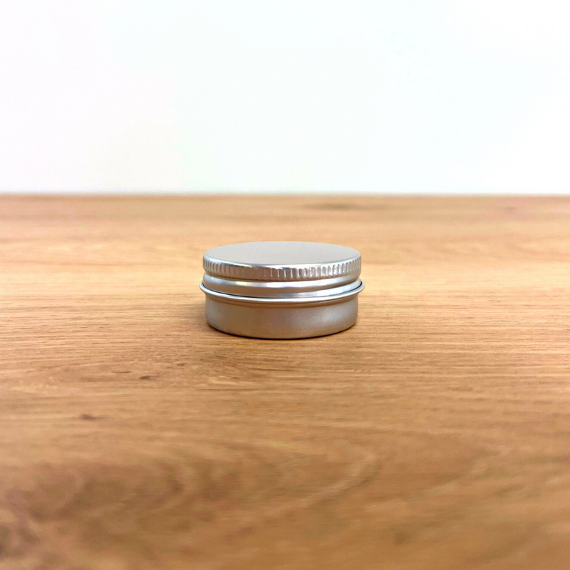 Nutley's 15ml Aluminium Screw Top Lip Balm Tins