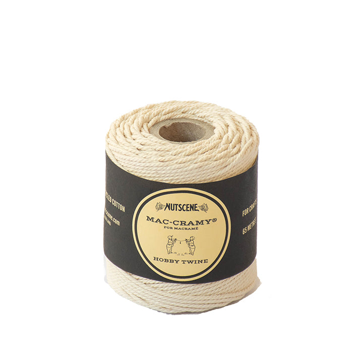 Nutscene Macrame Recycled Cotton Twine For Plant Hangers