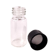 Load image into Gallery viewer, Nutley&#39;s 2ml Glass Essence Bottles with Black Lid
