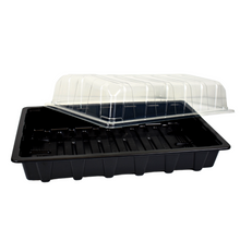 Load image into Gallery viewer, Nutley&#39;s Clear Plastic Full Size Seed Propagator Lid and Seed Tray With or Without Holes
