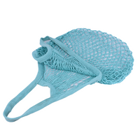 Nutley's Aqua Short-Handled String Bag