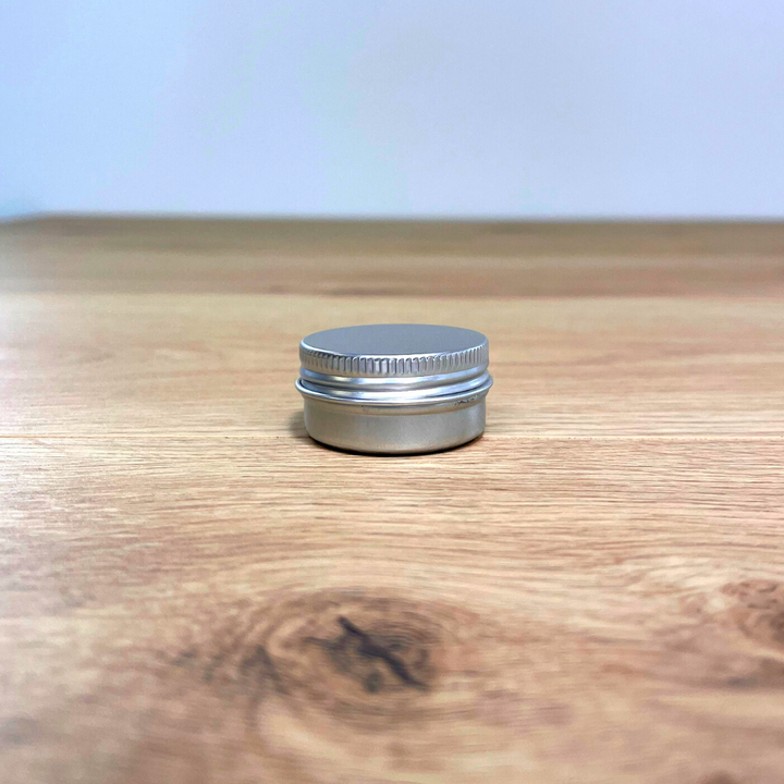 Nutley's 10ml Aluminium Screw Top Lip Balm Tins