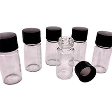 Load image into Gallery viewer, Nutley&#39;s 2ml Glass Essence Bottles with Black Lid
