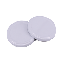 Nutley's 63mm White Lids