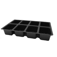 Nutley's 8 Cell Seed Tray Cavity Inserts UK made 100% recycled plastic