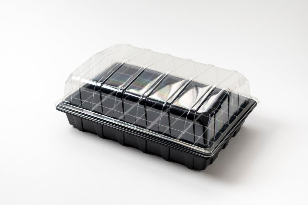 Nutley’s 60 Cell Full Size Seed Propagator Set: Select Drainage Holes and Pack Quantity