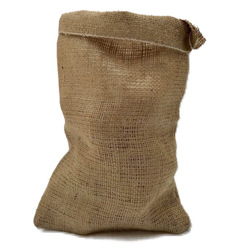 Nutley Small Hessian Garlic Bag Sack 14cm x 20cm keep garlic bulbs fresher longer 