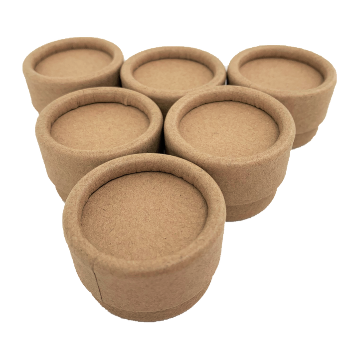 Nutley's 15ml Cardboard Lip Balm Tins Eco Friendly Cosmetic Organic Balms 1/2 oz Natural Recyclable