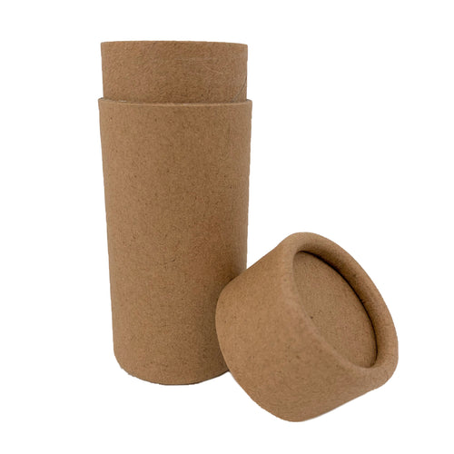 Nutley's 70ml Cardboard Deodorant Tubes Eco Friendly Cosmetic Fragrance 2.5oz Natural Recyclable Biodegradable