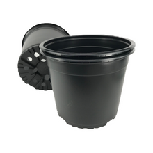 Load image into Gallery viewer, Nutley&#39;s 19cm 3 Litre Round Plastic Plant Pot

